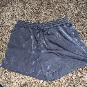Silk Medium Pajama Shorts